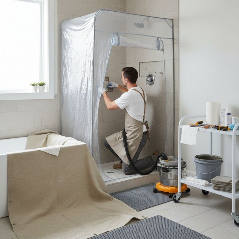 Shower Tub Resurfacing